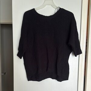 Black Knit Sweater